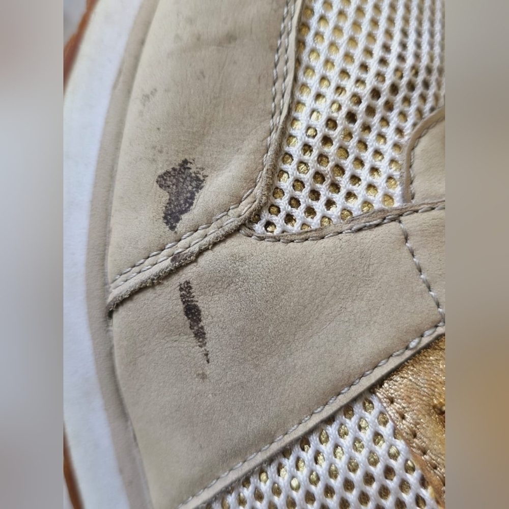Micheal Kors Women's Billie Trainers Cream Colored Sneakers Size 9.5M🌴 - Picture 5 of 10